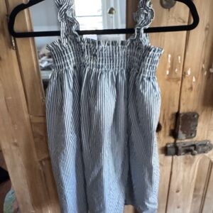 EUC Minnow Girls Smocked Dress 9/10